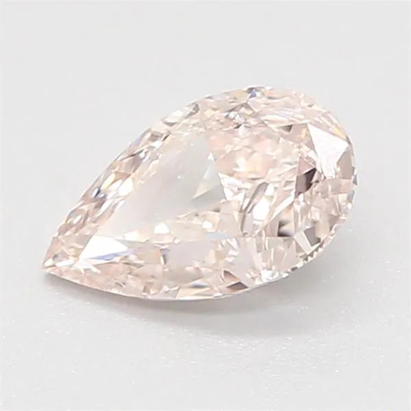 0.30ct Pear Natural Diamond (Colour Fancy Light Pink, Clarity VVS1, GIA Certified)