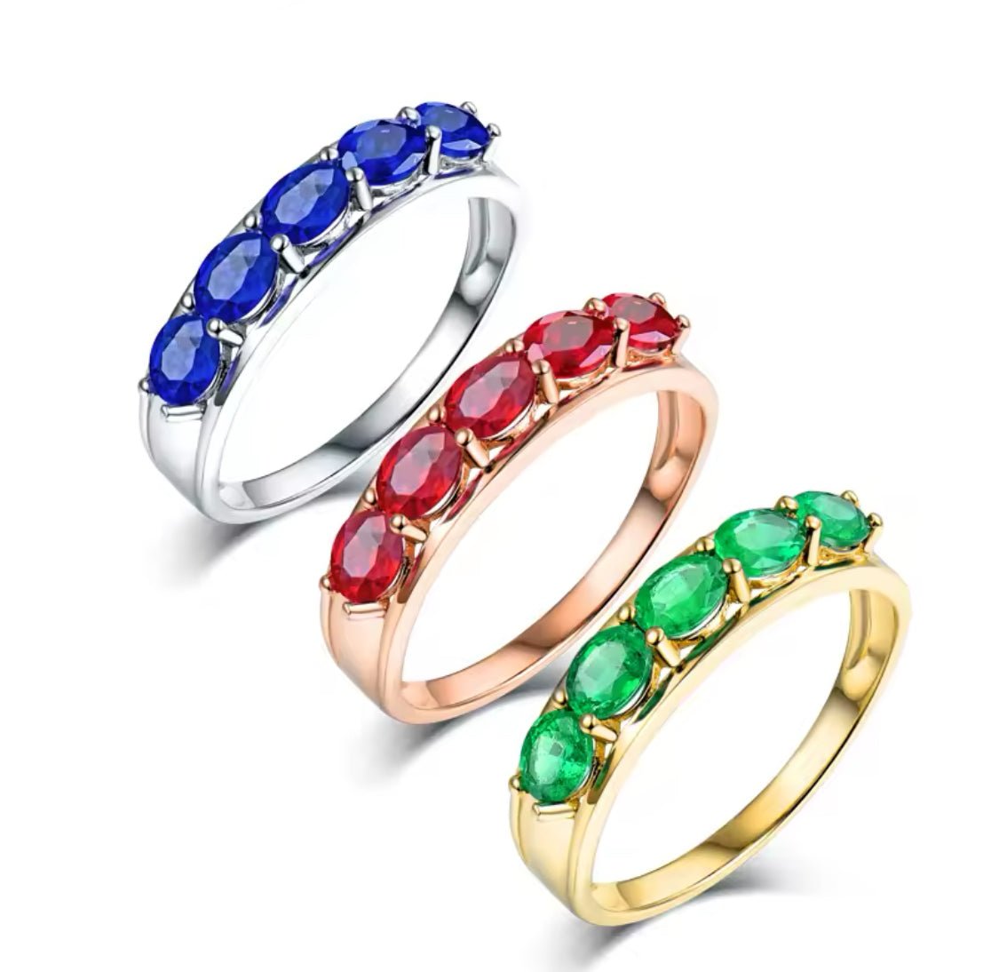 18Kt Gold Natural 0.90 ct Emerald Ring (Unisex)