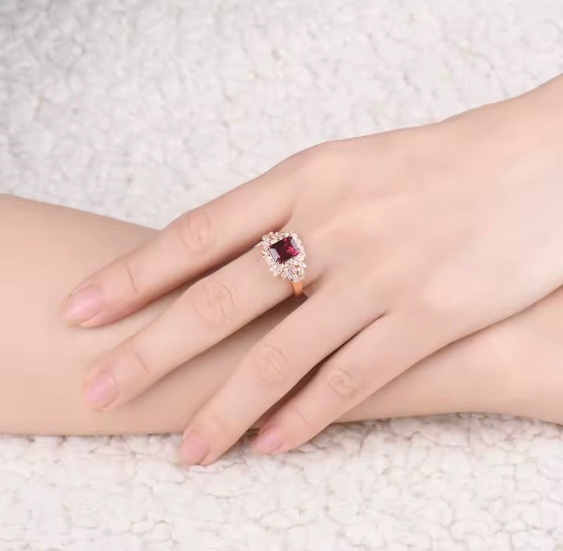 18kt Rose Gold & 1.61 ct Tourmaline Ring