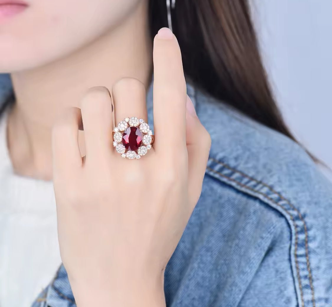 18kt Rose Gold & 5.10 ct Tourmaline Ring