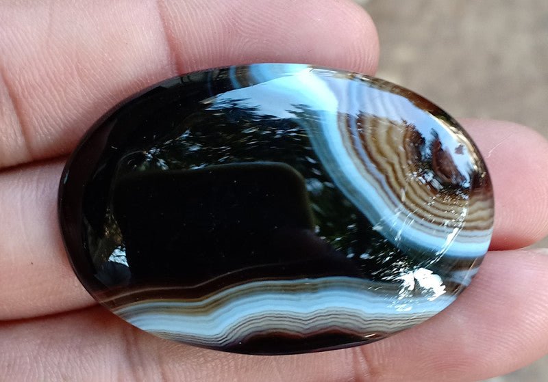 Agate Cabochon - 71.00 ct