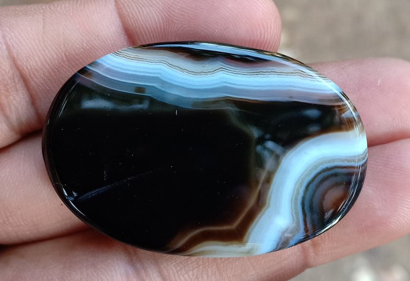 Agate Cabochon - 71.00 ct