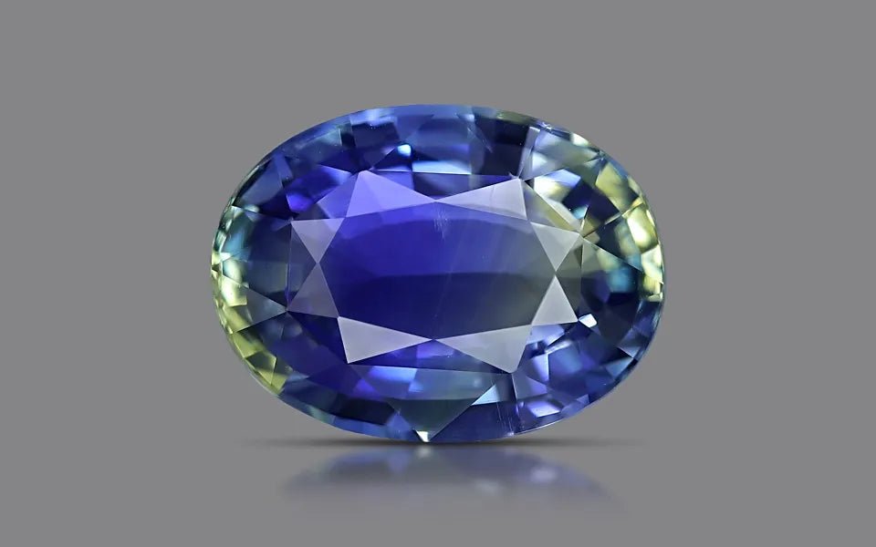 Bicolor Sapphire - 5.06 ct