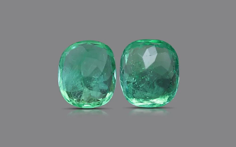 Colombia Emerald Pair - 6.39 ct