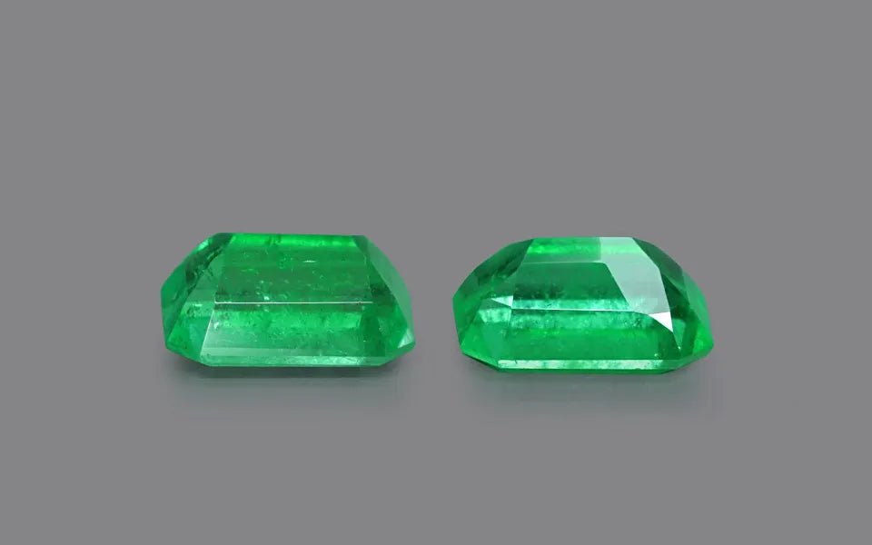 Colombia Emerald Pair - 7.50 ct