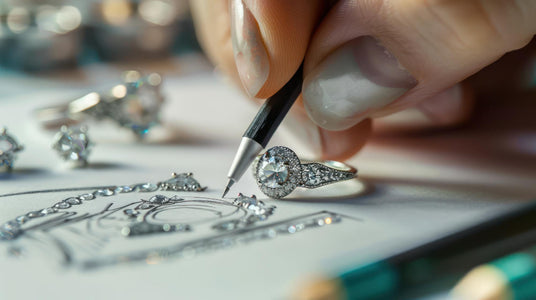 Custom jewelry sketch