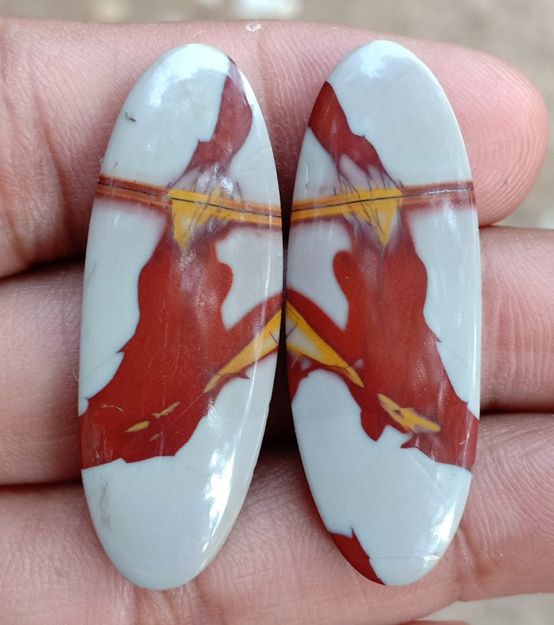 Iron Man Jasper Cabochon - 39.15 ct