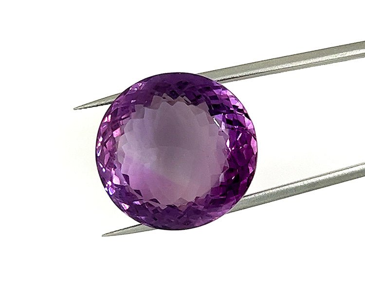 Natural Amethyst 48.00 ct – Purple, Round Cut, Untreated
