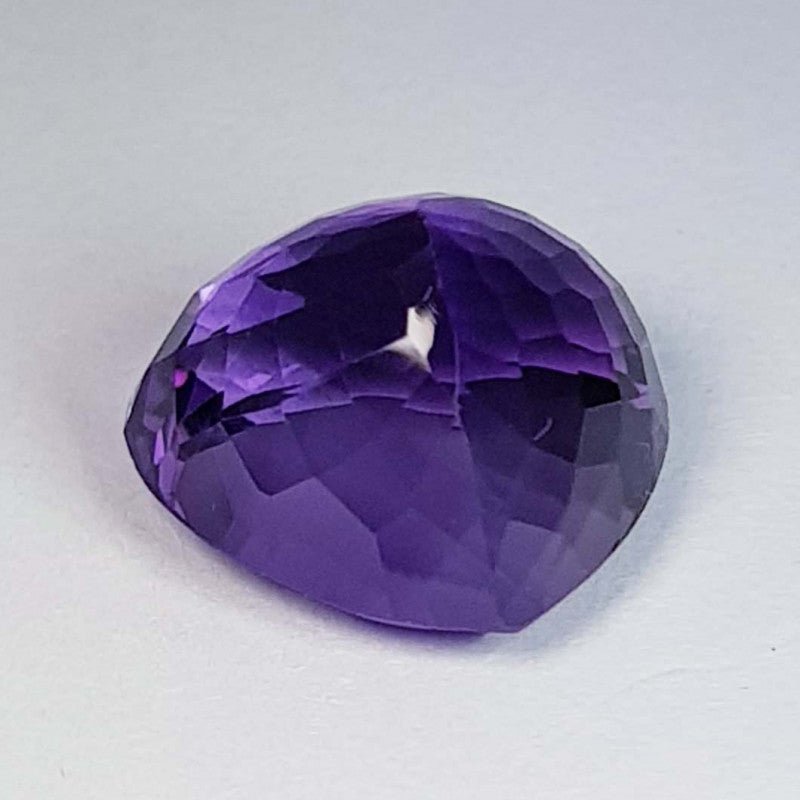 Natural Amethyst 9.50 ct – Purple, Pear Cut, Untreated