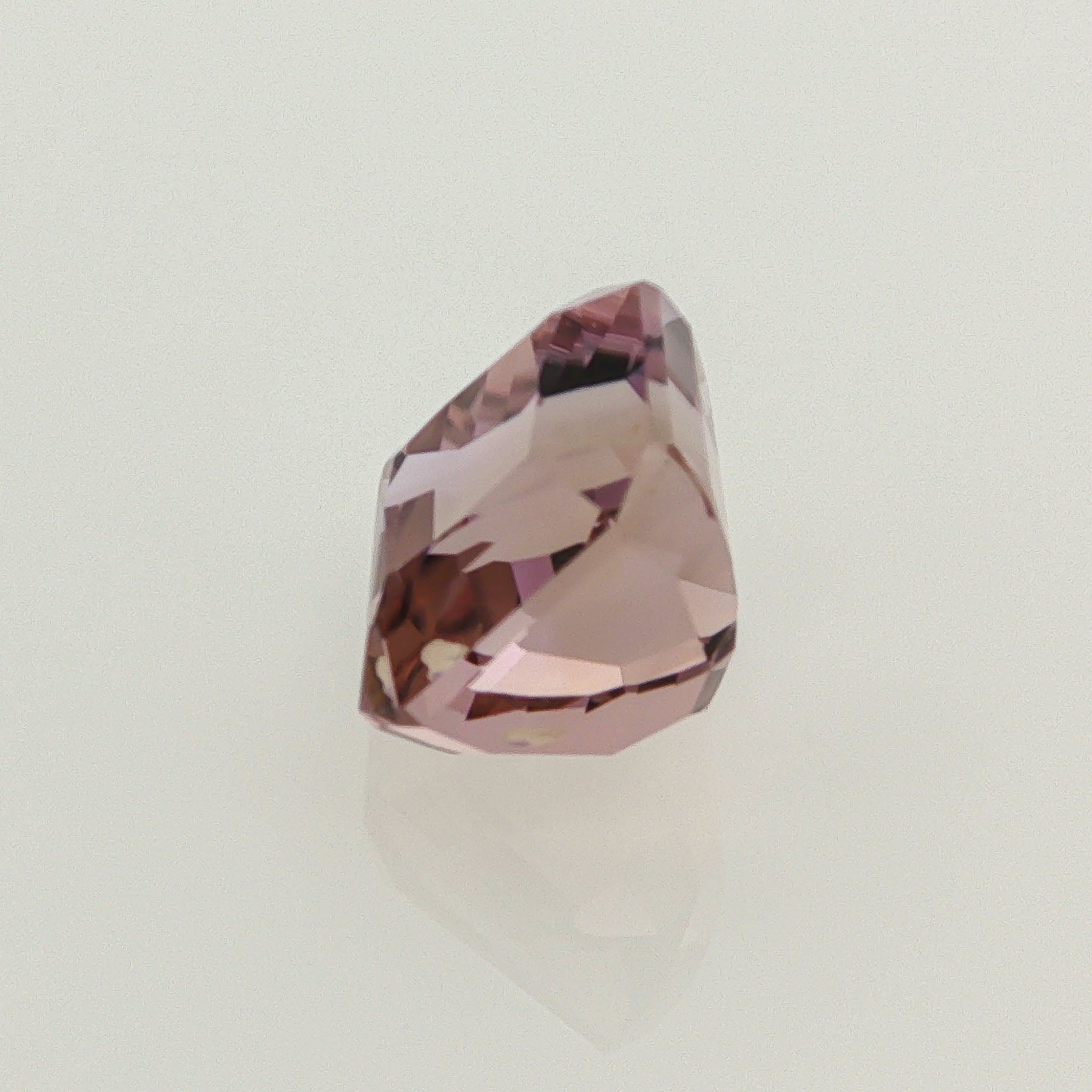 Natural ametrine, bicolor - purple / yellow, octagon cut, 10.21 ct, loose gemstone, view 2.