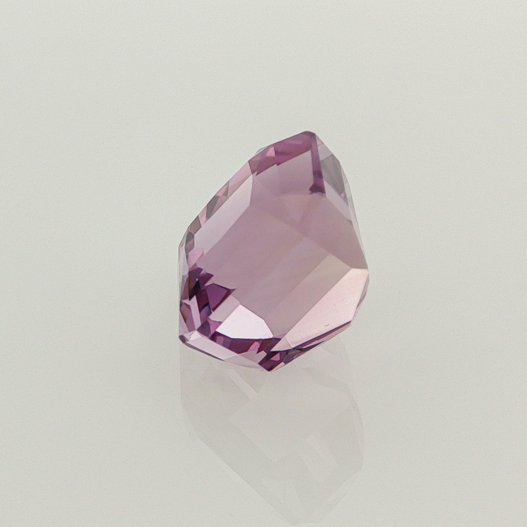 Natural ametrine, bicolor - vivid purple / light yellow, octagon cut, 10.72 ct, loose gemstone, view 2.