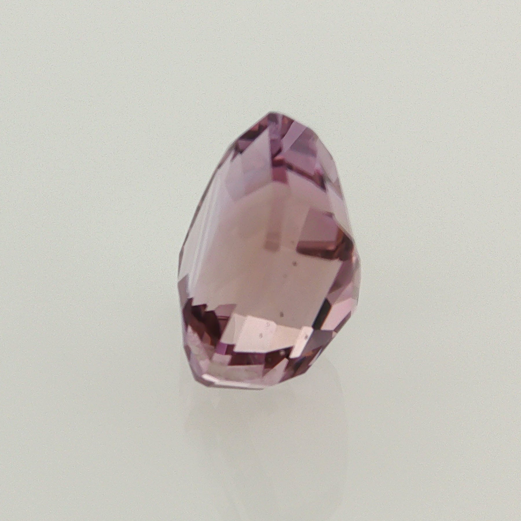 Natural ametrine, bicolor - purple / yellow, octagon cut, 11.6 ct, loose gemstone, view 2.