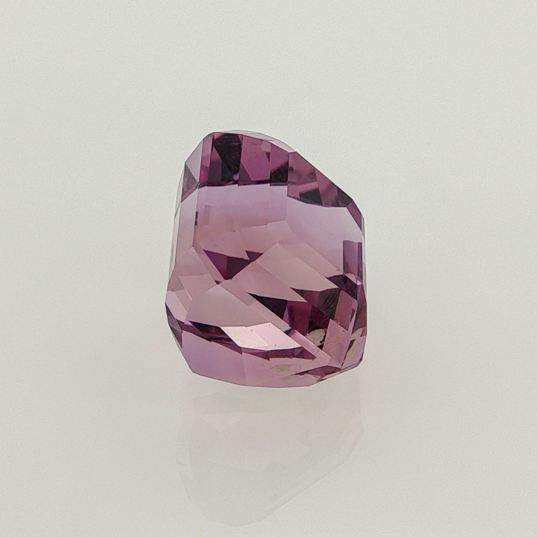 Natural ametrine, bicolor - purple / yellow, octagon cut, 21.86 ct, loose gemstone, view 4.