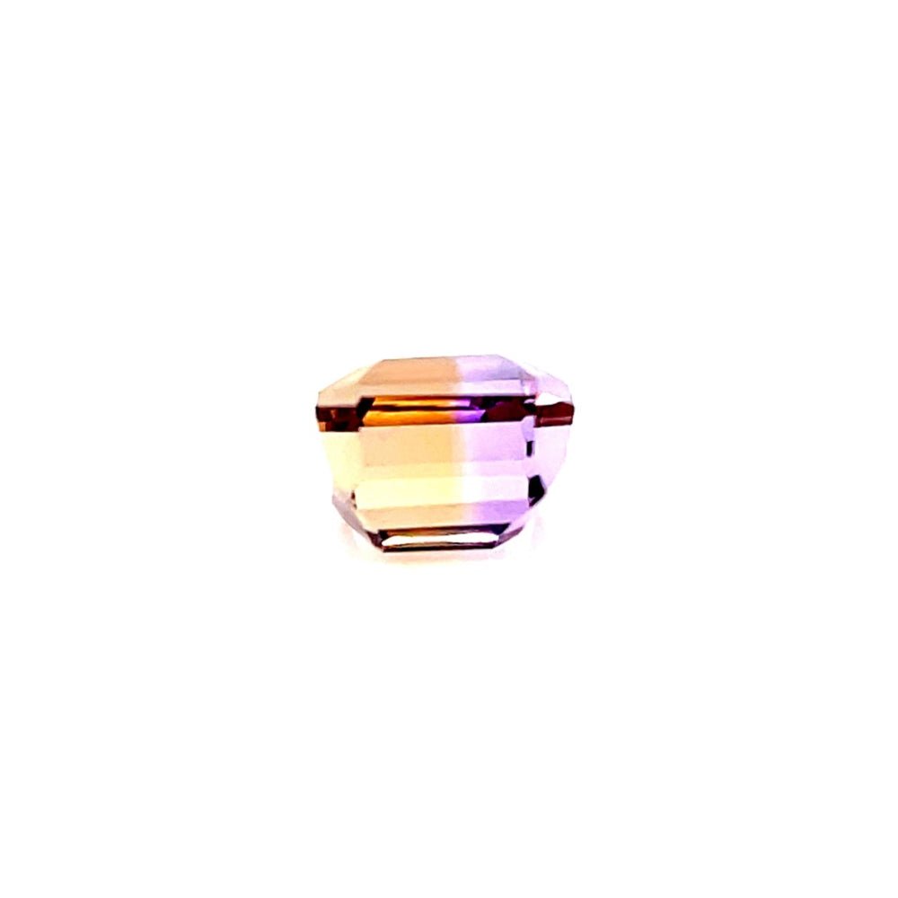 Natural Ametrine 5.34 ct – Purple/Yellow, Octagonal Cut, Untreated