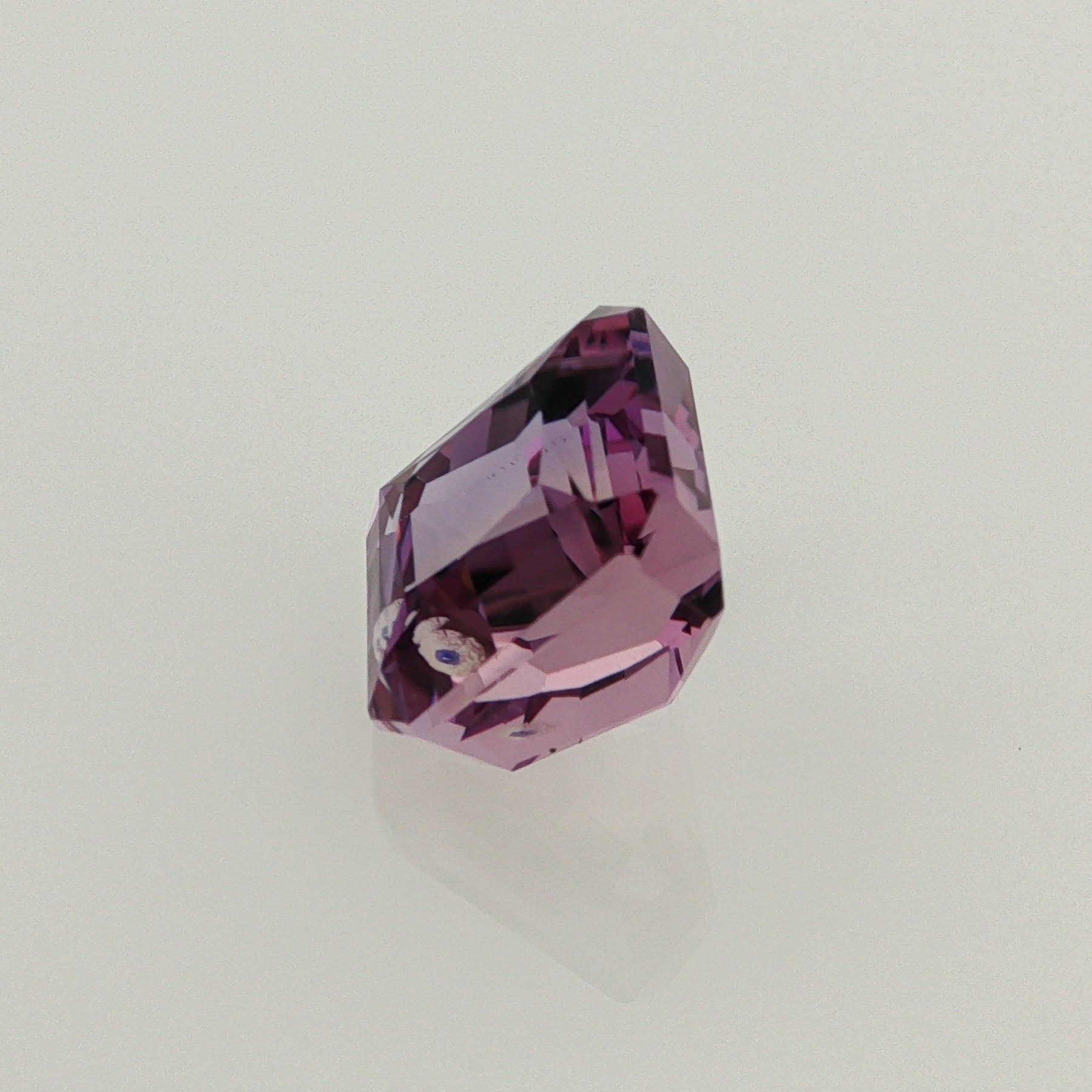 Natural ametrine, bicolor - purple / yellow, octagon cut, 7.76 ct, loose gemstone, view 2.