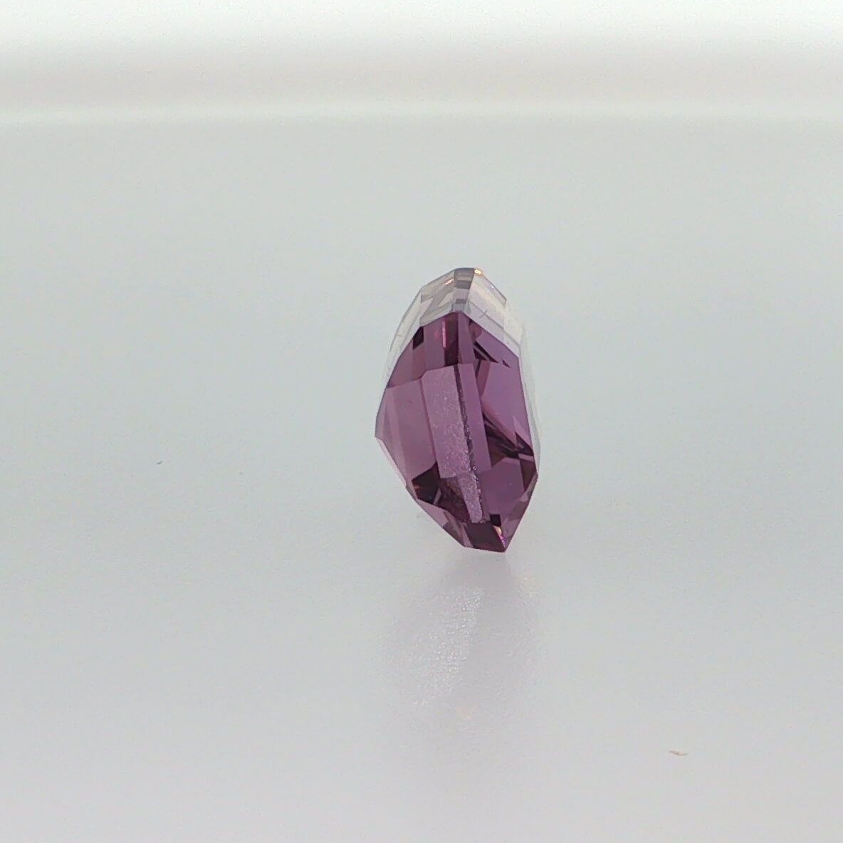 Natural untreated ametrine, 8.24 carats, emerald cut, clarity: slightly included, purple and golden yellow bi-color quartz, measuring 14.26 × 10.59 × 6.73 mm
