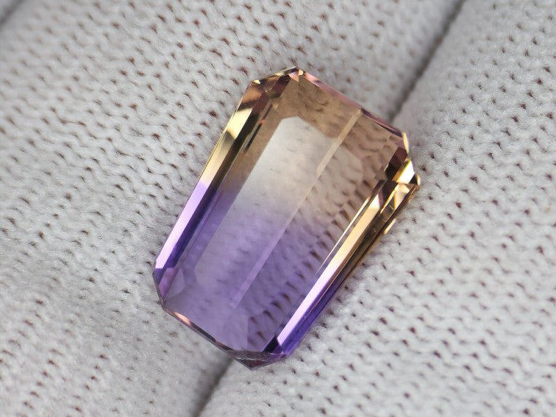 Natural Ametrine 8.20 ct – Purple - Yellow, Fancy Cut, Untreated, Bolivia