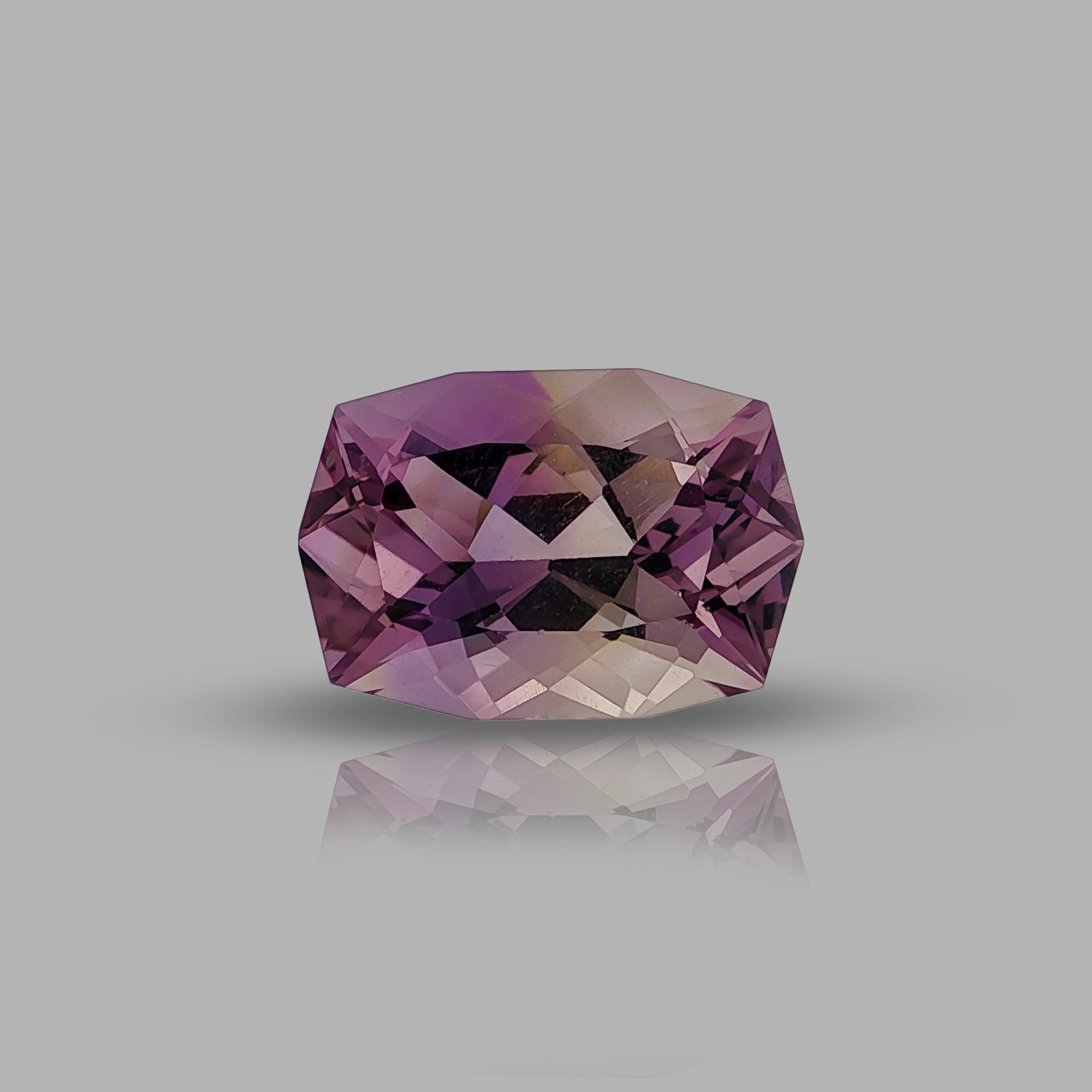 Natural ametrine, light purple / light yellow, 9.03 ct, loose gemstone.