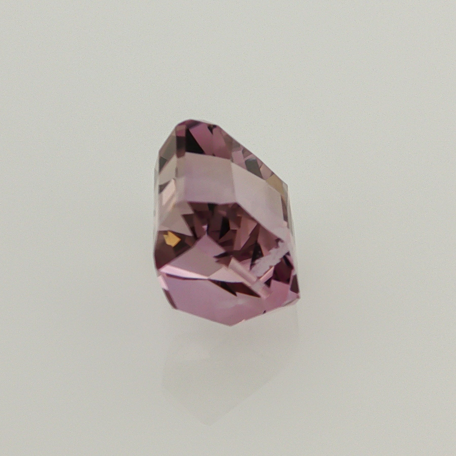 Natural ametrine, light purple / light yellow, octagon cut, 9.91 ct, loose gemstone, view 4.