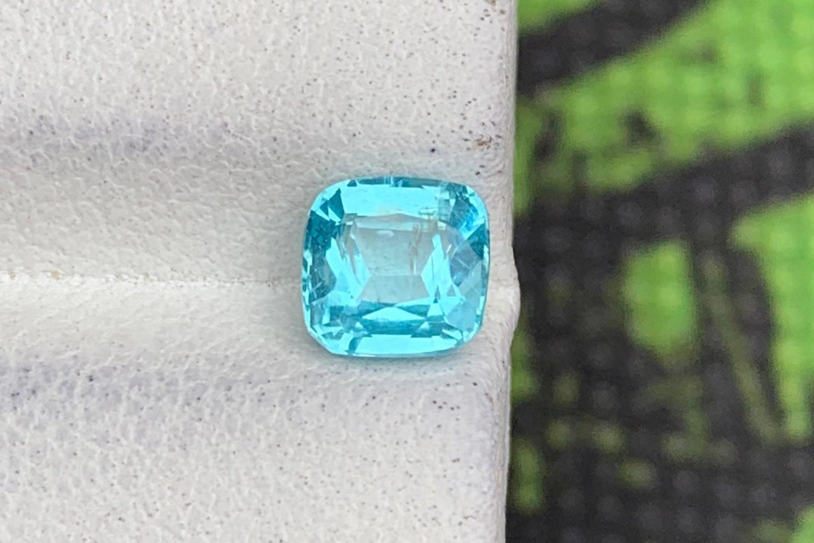Natural Apatite 0.90 ct – Cushion Cut, Untreated, Pakistan