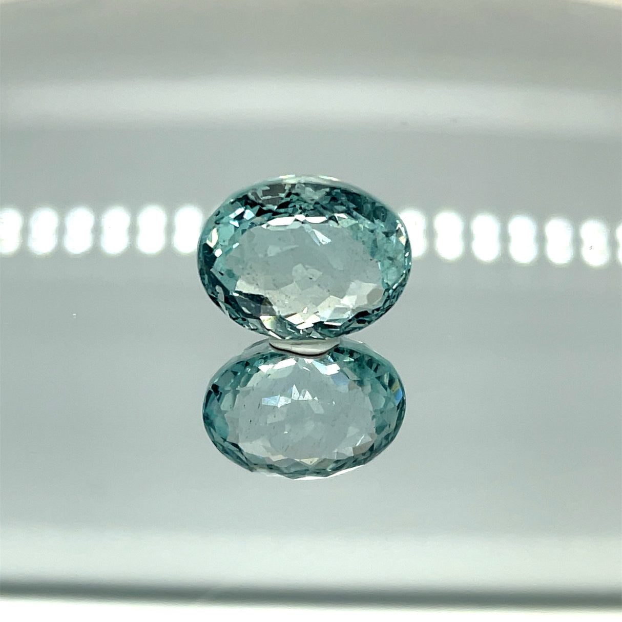 Natural Aquamarine 11.91 ct – Oval Cut, Untreated