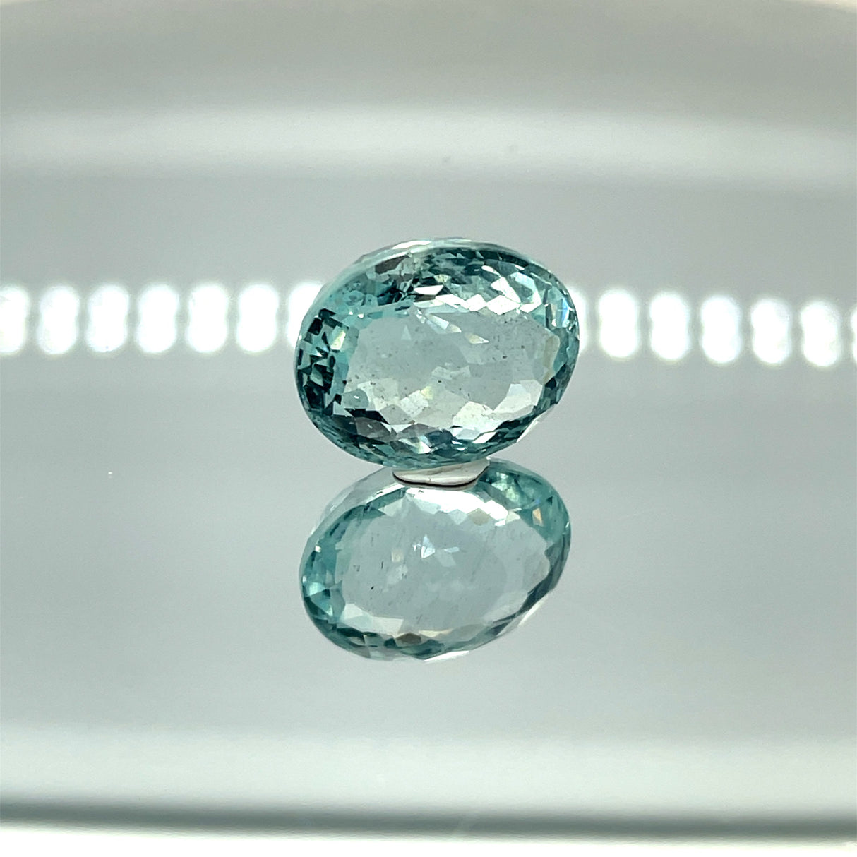 Natural Aquamarine 11.91 ct – Oval Cut, Untreated