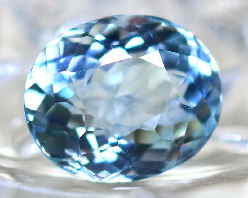 Natural Aquamarine 2.30 ct – Blue, Oval Cut, Untreated, Africa