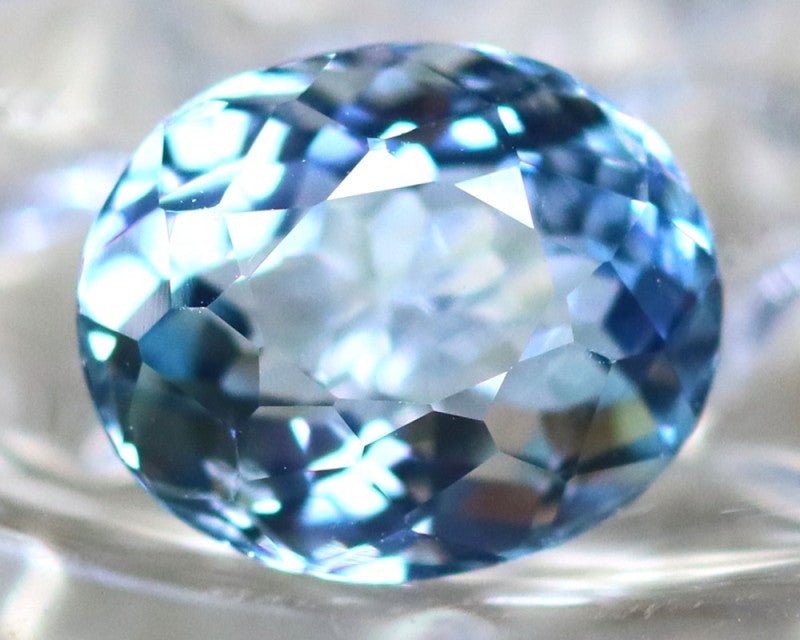 Natural Aquamarine 2.30 ct – Blue, Oval Cut, Untreated, Africa