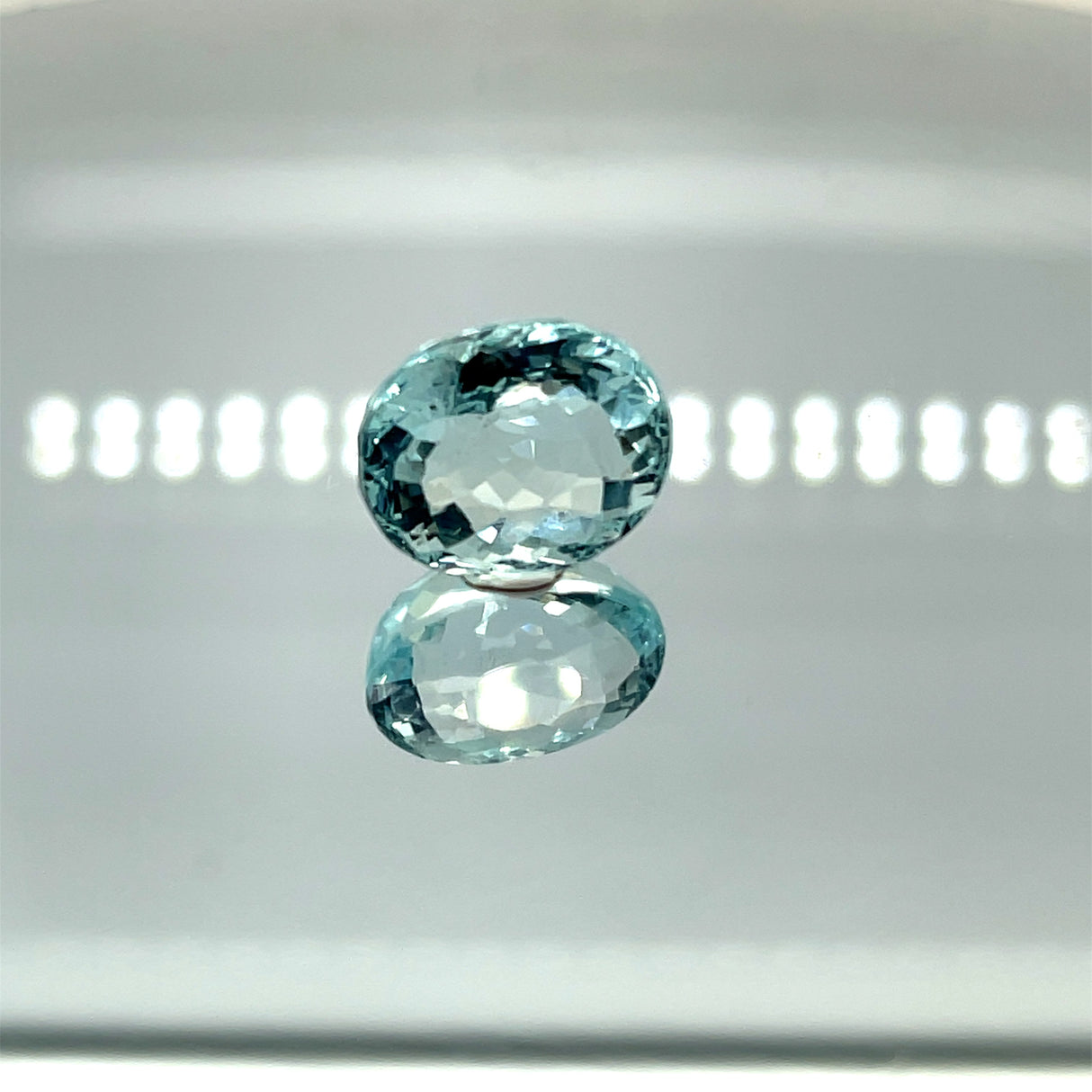 Natural Aquamarine 7.75 ct – Oval Cut, Untreated