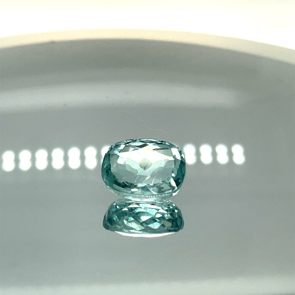 Natural Aquamarine 9.46 ct – Cushion Cut, Untreated