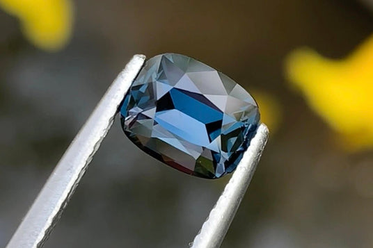 Natural Blue Cobalt Spinel 2.13 ct – Cushion Cut, Untreated, GFCO Certified