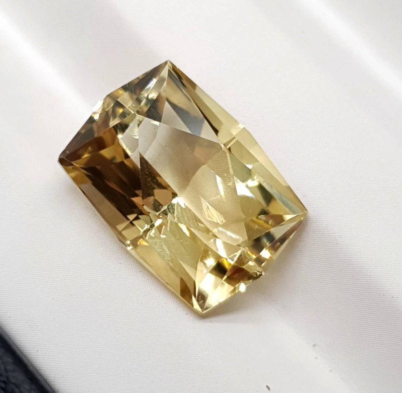 Natural Citrine 10.20 ct – Fancy Cushion Cut, Untreated