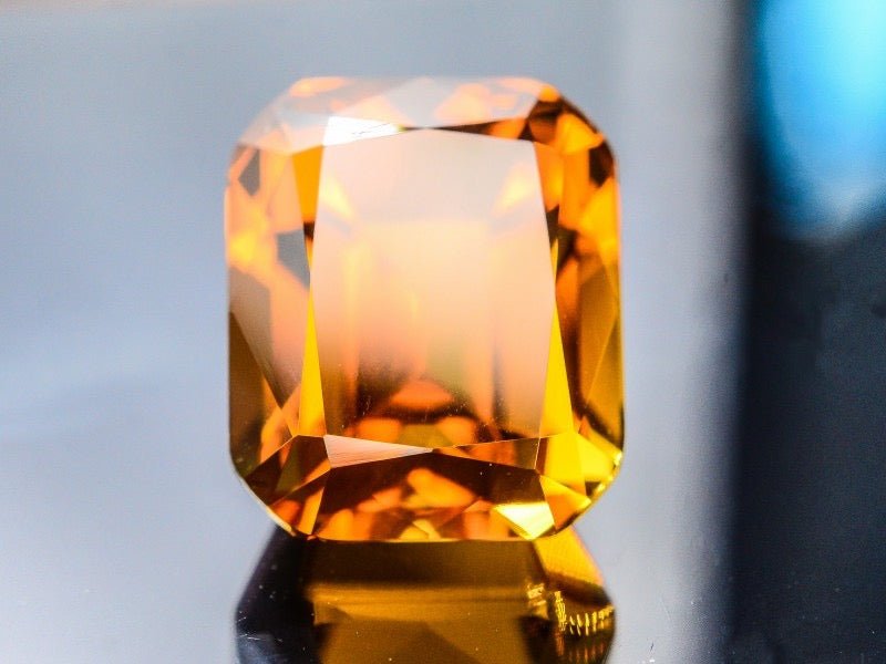 Natural Citrine 15.90 ct – Cushion Cut, Heated