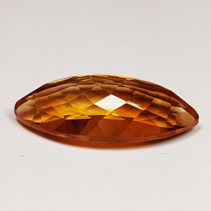 Natural Citrine 6.27 ct – Marquise Cut, Heated