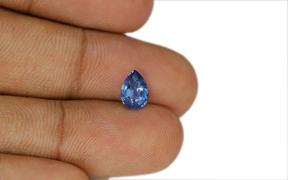 Natural Cobalt Spinel 1.25 ct – Pear Cut, Untreated, GIA Certified, Tanzania