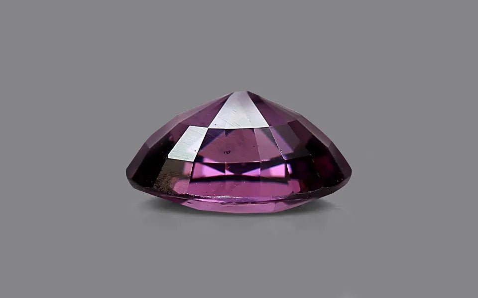 Natural Deep Purple Spinel 2.26 ct – Oval Cut, Untreated, IGI Certified