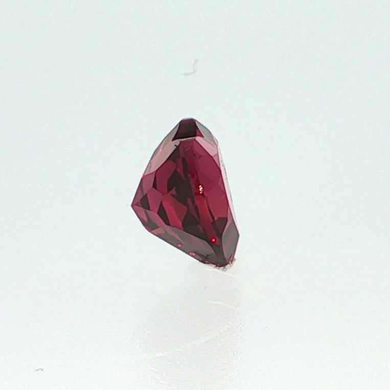 Natural Almandine Garnet 1.73 ct – Heart Cut, Untreated