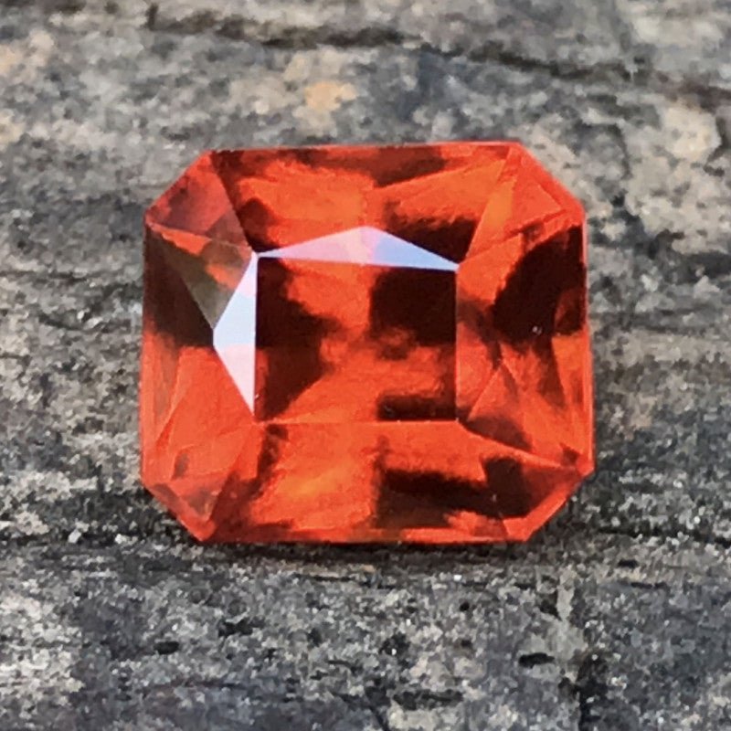 Natural Hessonite Garnet 3.25 ct – Octagonal Cut, Untreated