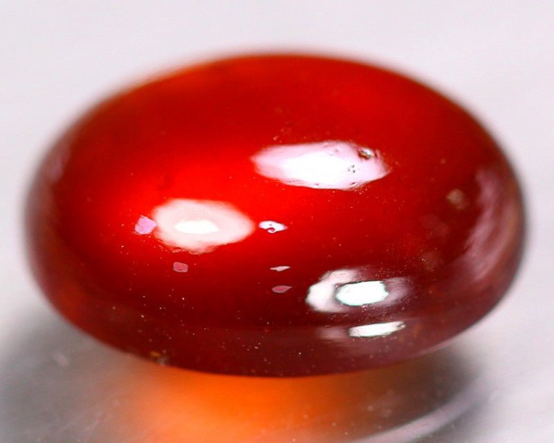 Natural Hessonite Garnet 9.89 ct – Oval Cut, Untreated