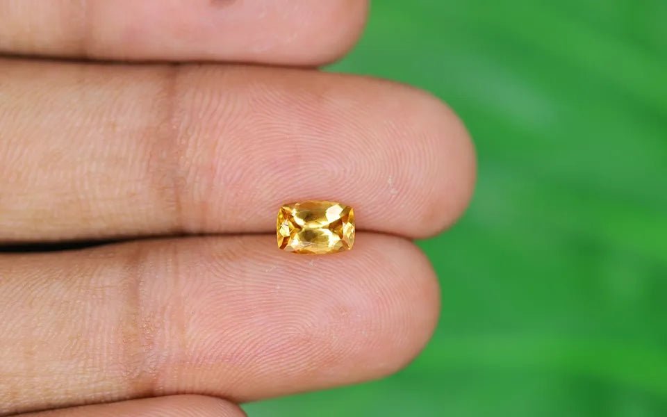 Natural Imperial Topaz 1.49 ct – Cushion Cut, Untreated, ITLGR Certified