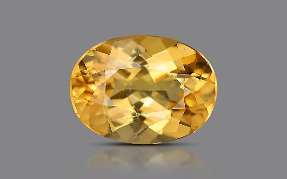 Natural Imperial Topaz 3.60 ct – Oval Cut, Untreated, IGI Certified