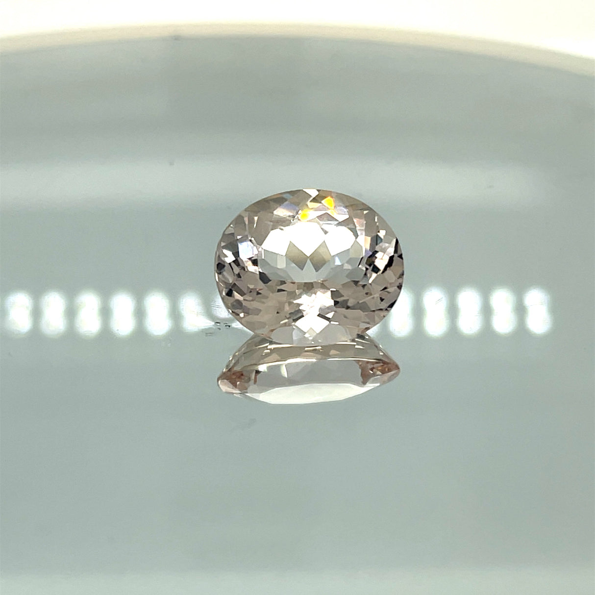 Natural Morganite 8.84 ct – Oval Cut, Unheated