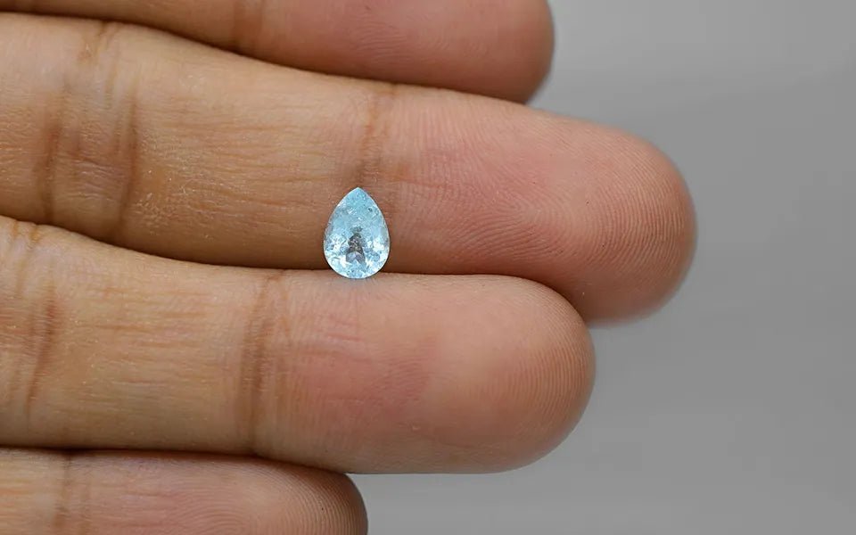 Natural Paraiba Tourmaline 0.77 ct – Pear Cut, Heated