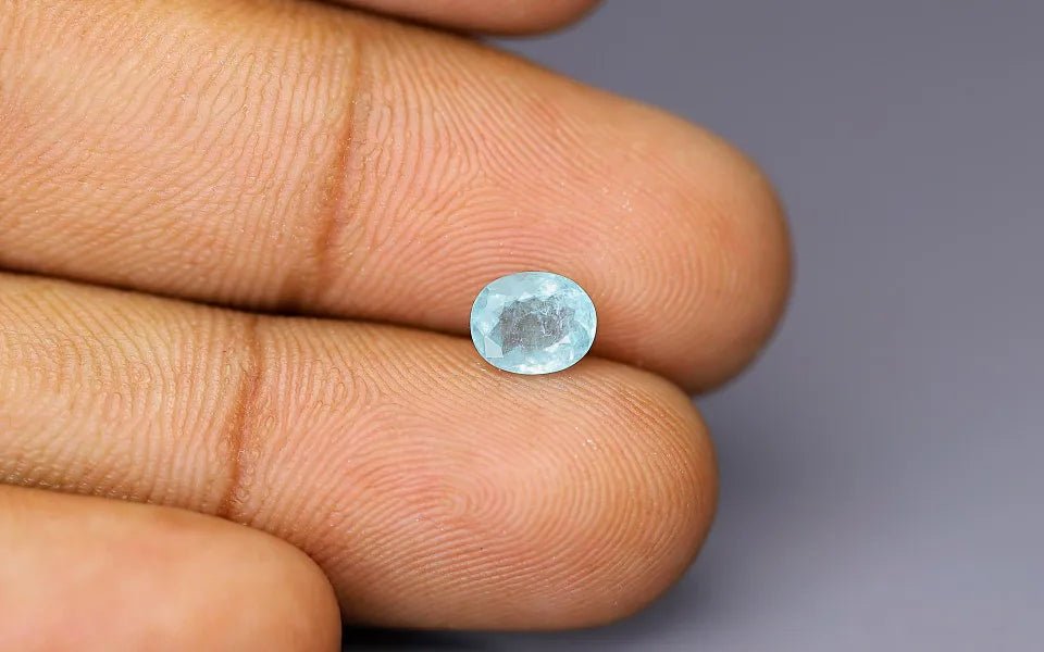 Natural Paraiba Tourmaline 0.85 ct – Oval Cut, Untreated, IGI Certified