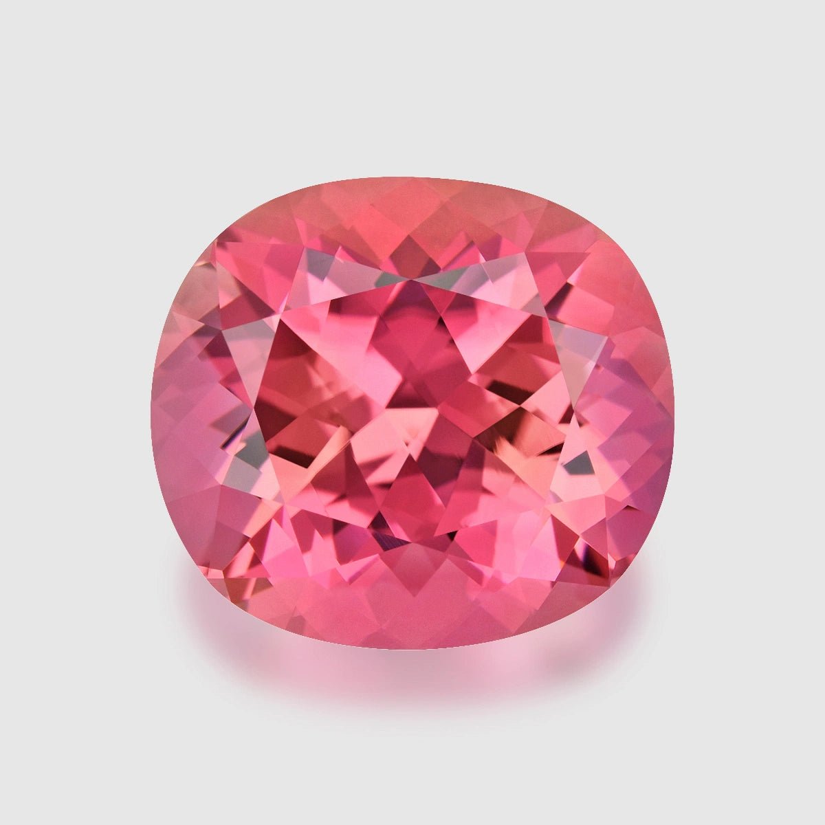 Natural Pink Tourmaline 7.27 ct – Cushion Mix Cut, Namibia