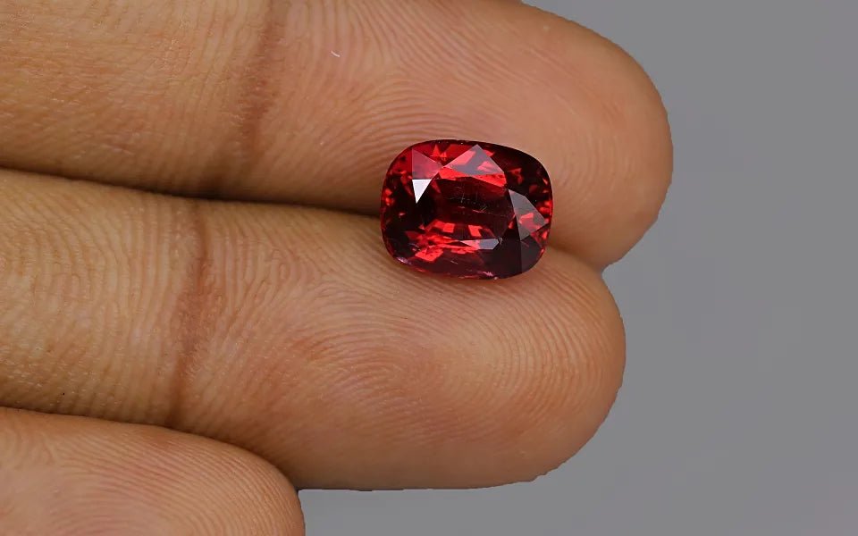 Natural Red Spinel 4.01 ct – Cushion Cut, Untreated, IGI Certified