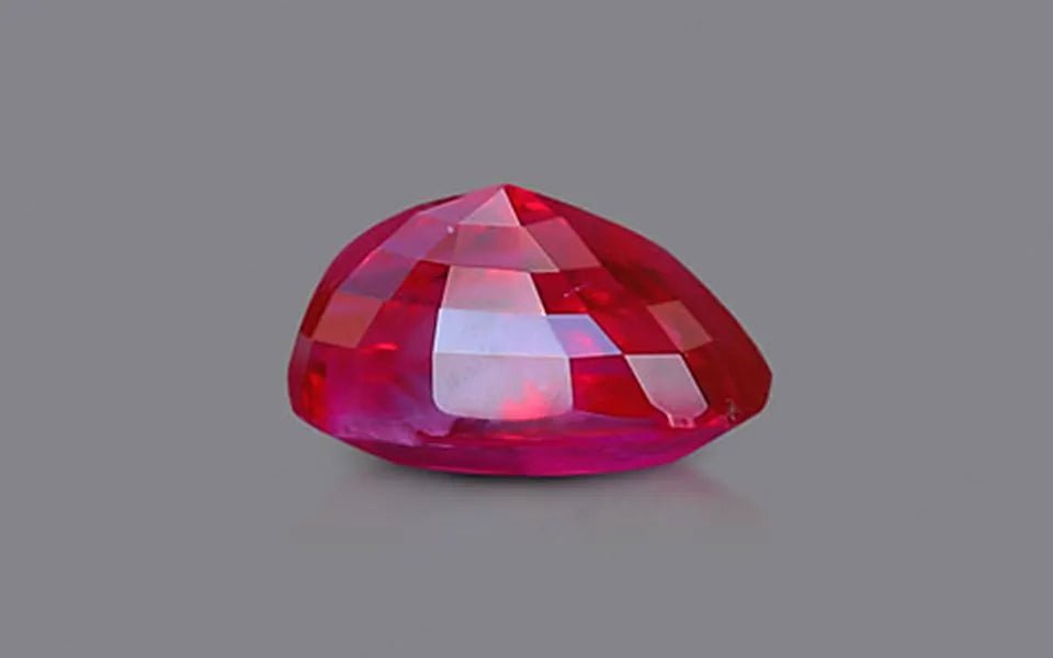Natural Ruby 2.30 ct – Vivid Red "Pigeon’s Blood", Cushion Cut, Burma, GRS Certified
