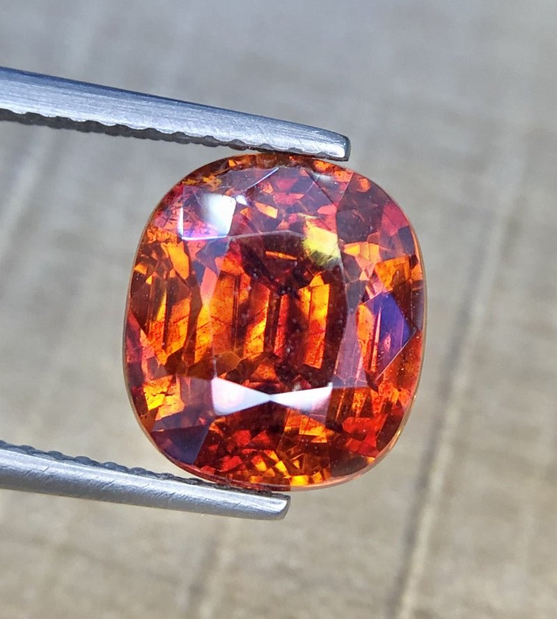 Natural Sphalerite 6.01 ct – Cushion Cut, Untreated, Africa