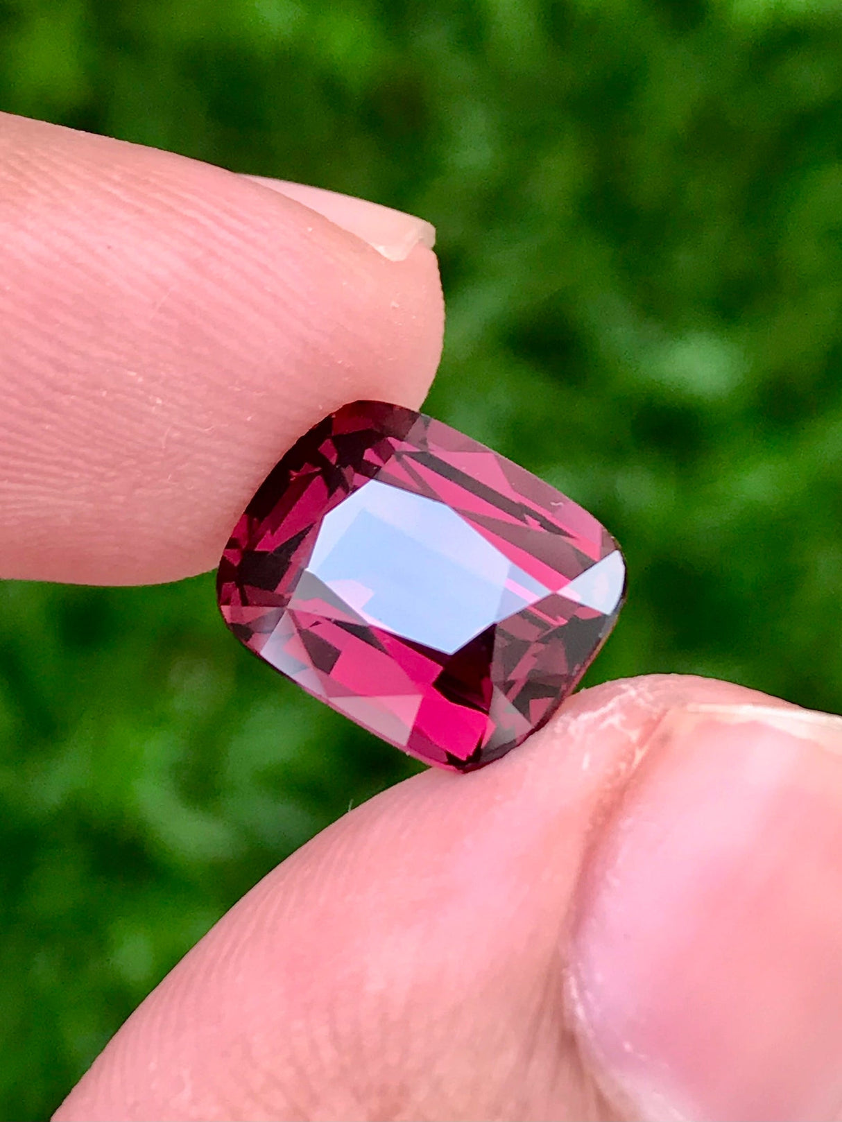 Natural Spinel 6.06 ct – Cushion Cut, Untreated, Reddish Pink, Tanzania