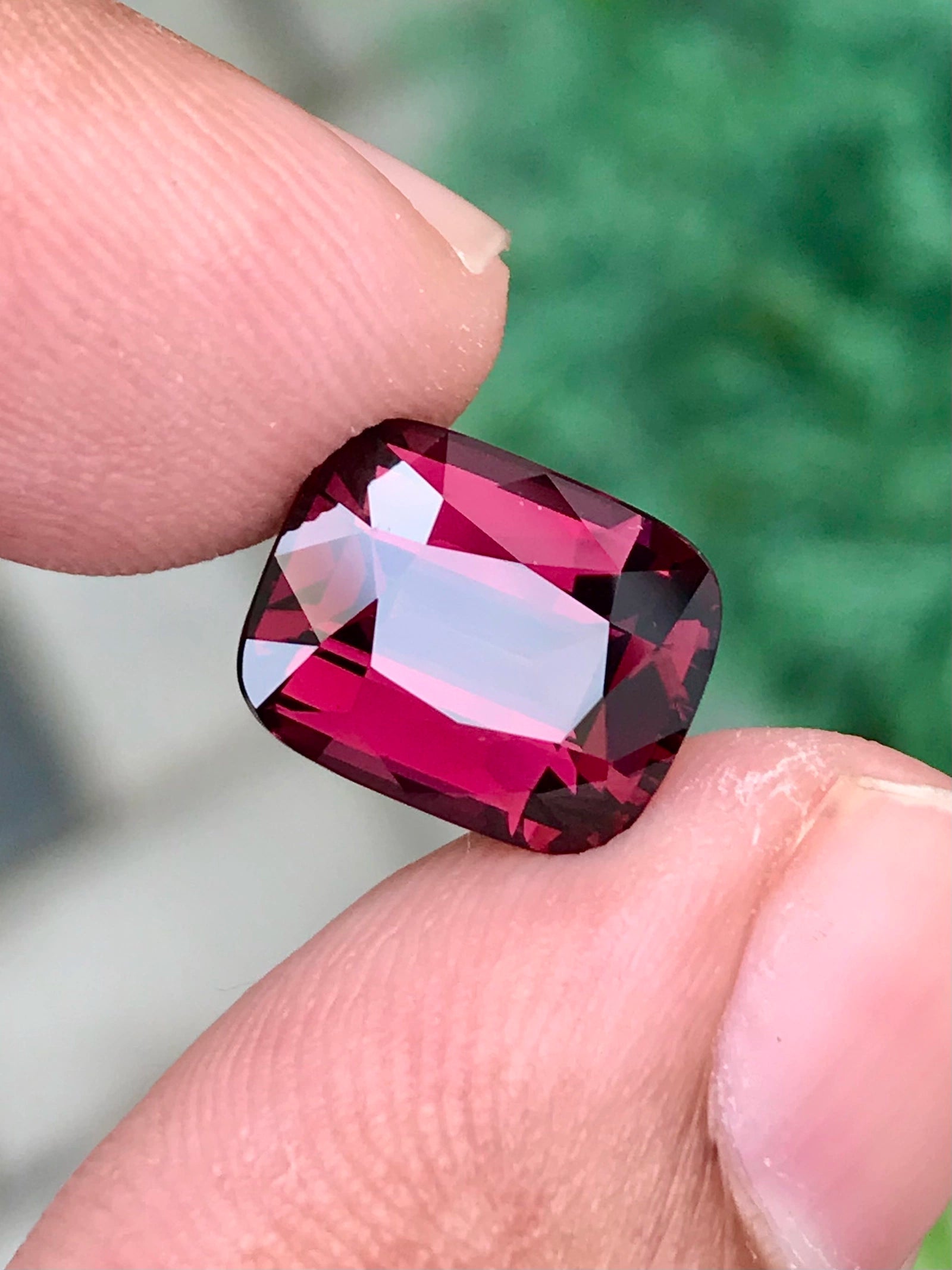 Natural Spinel 6.06 ct – Cushion Cut, Untreated, Reddish Pink, Tanzania